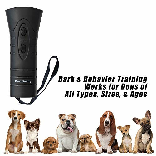 Dog training device with multiple dog breeds displayed.